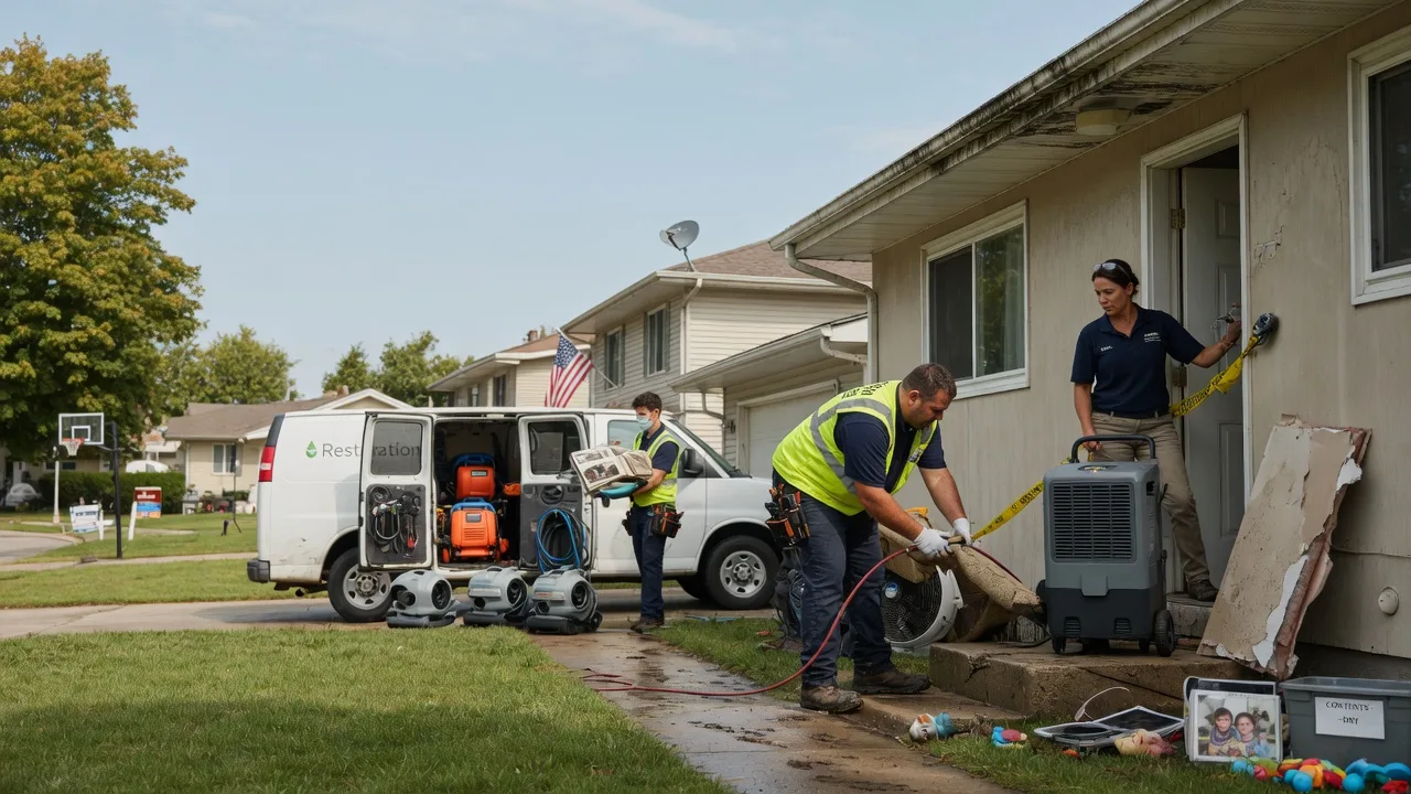 Water Damage Restoration in Maple Rapids, MI near me